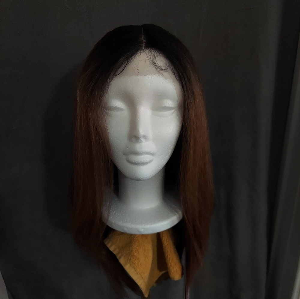 Outre Soft & Natural Synthetic Lace Front Wig - NEESHA 207 DRFF Honey Brown